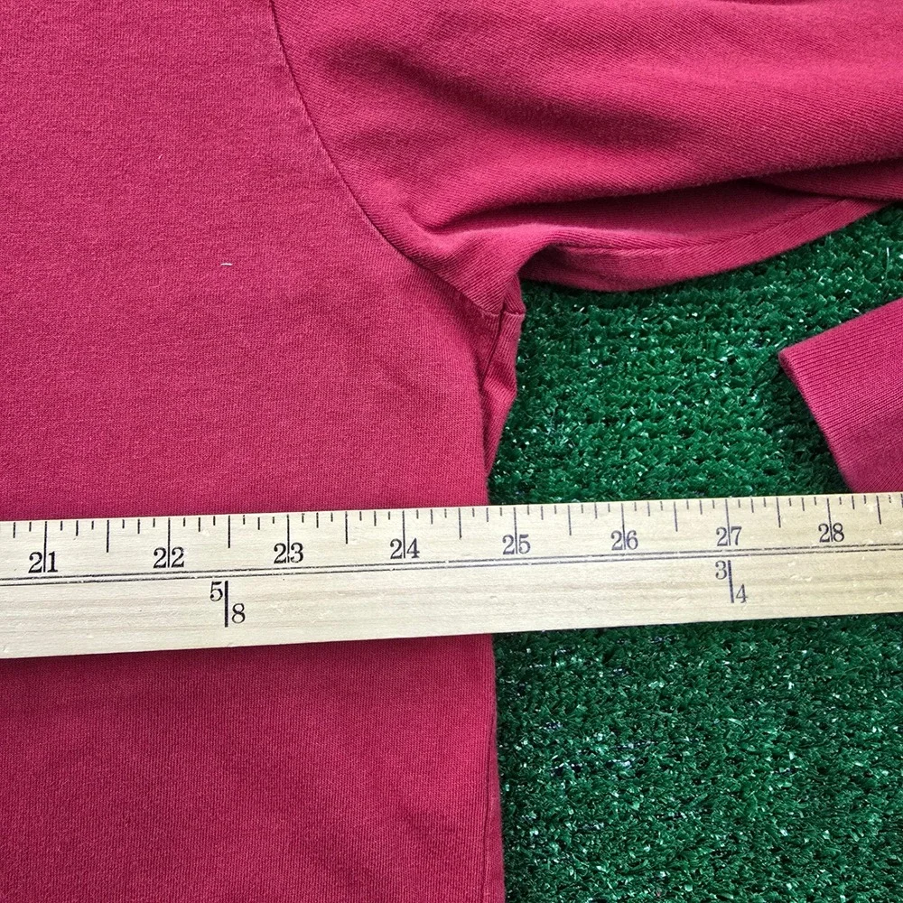 Polo Ralph Lauren Shirt Mens XL Red Long‎ Sleeve Pony Logo Pocket Tee Casual